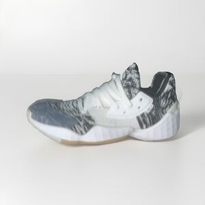New Adidas James Harden Vol. 4 Cookies ‘N Cream Black White  men's sneakers